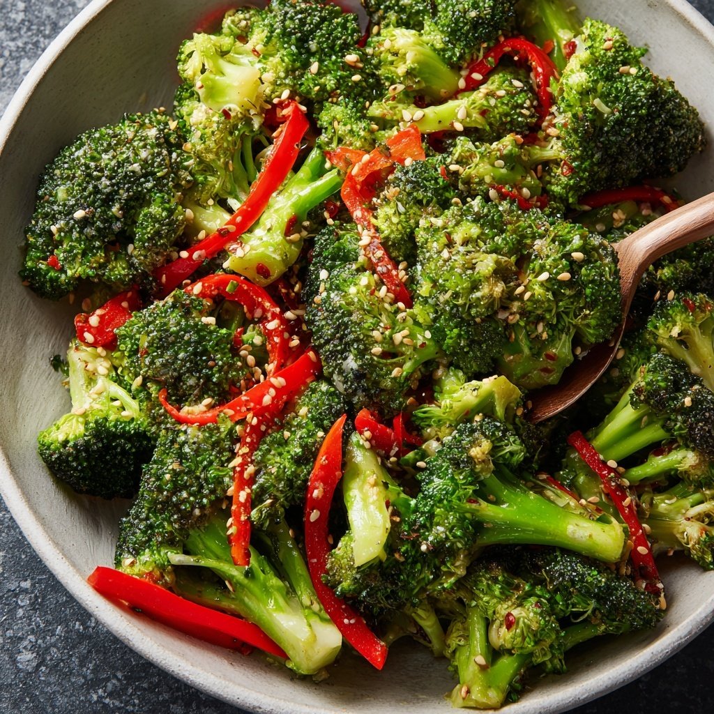 Brokkoli Salat Roh Und Knackig