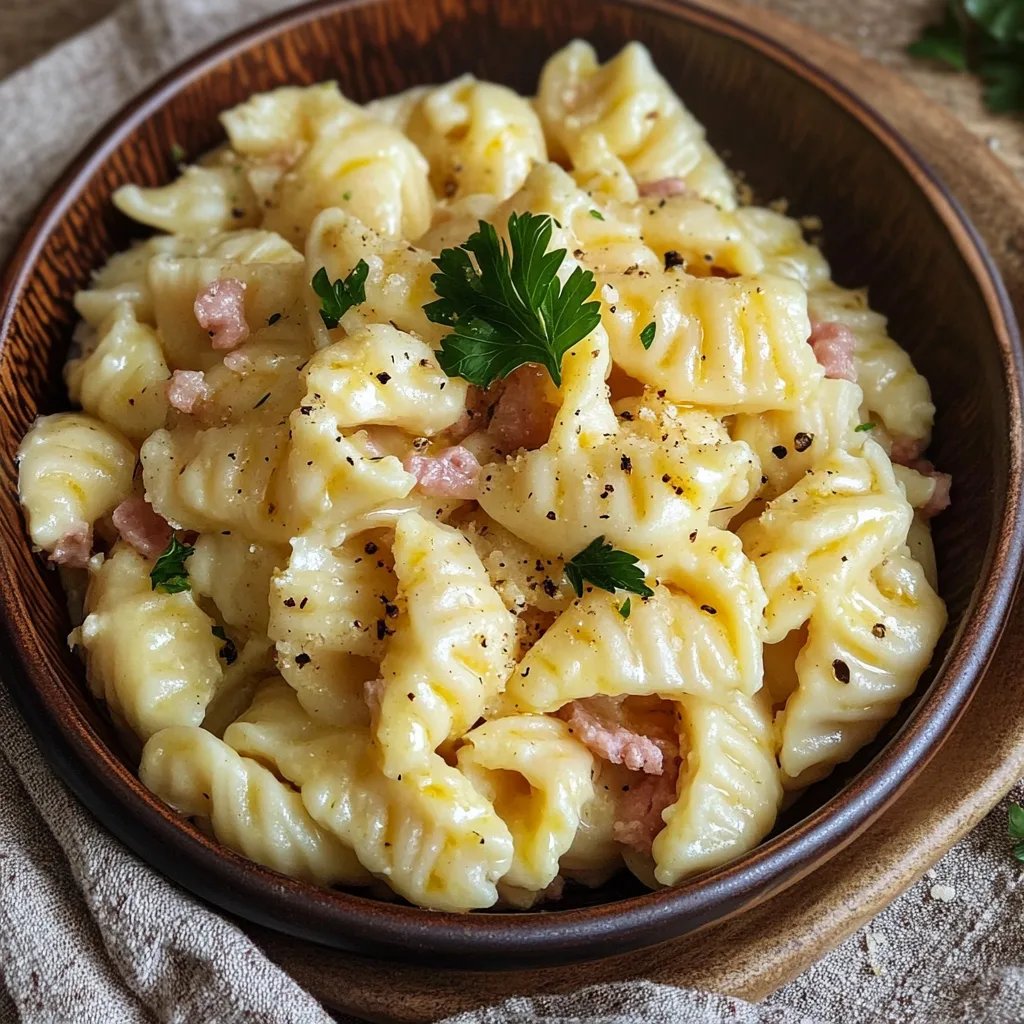 Klassische Schinkennudeln nach Omas Rezept