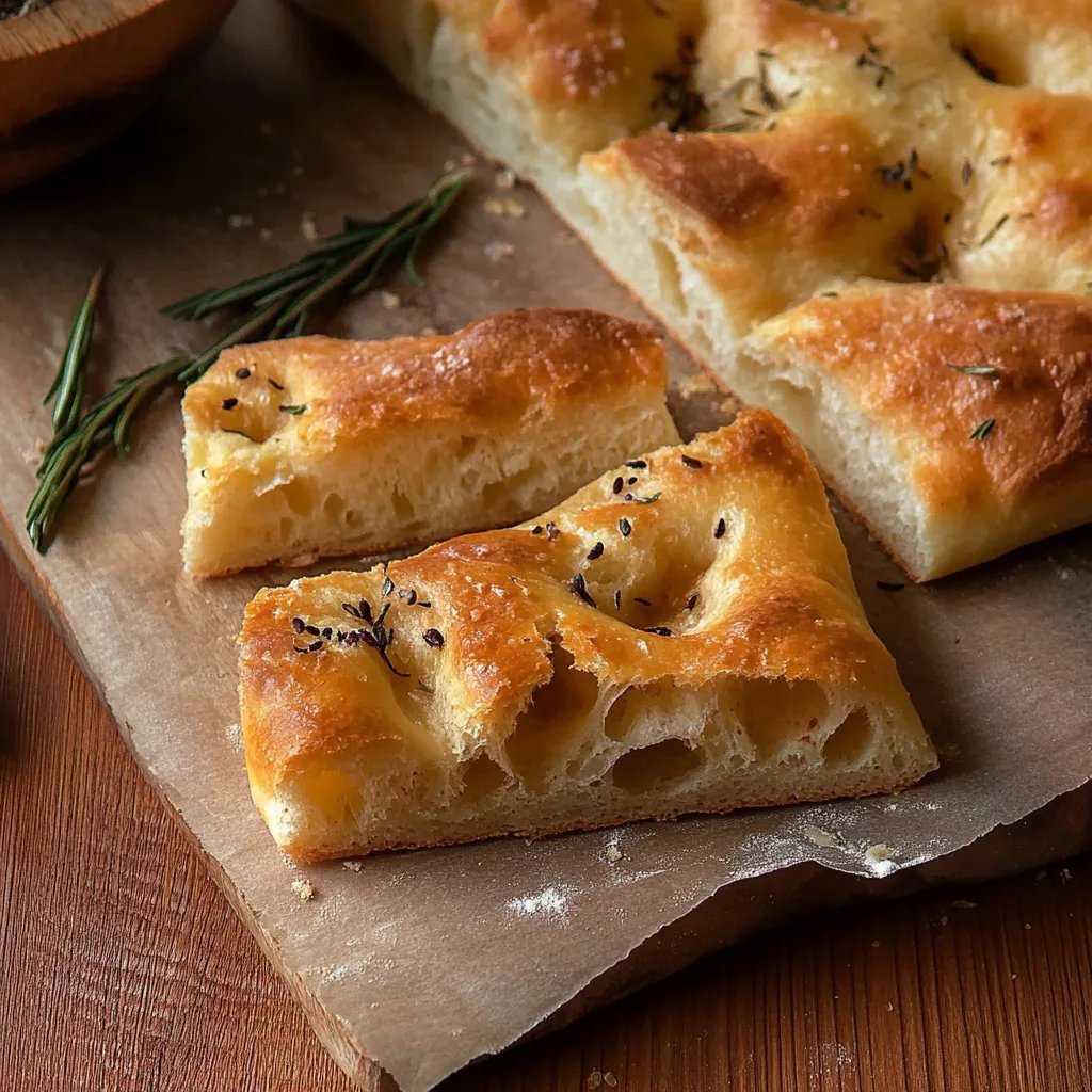 Hausgemachte Focaccia