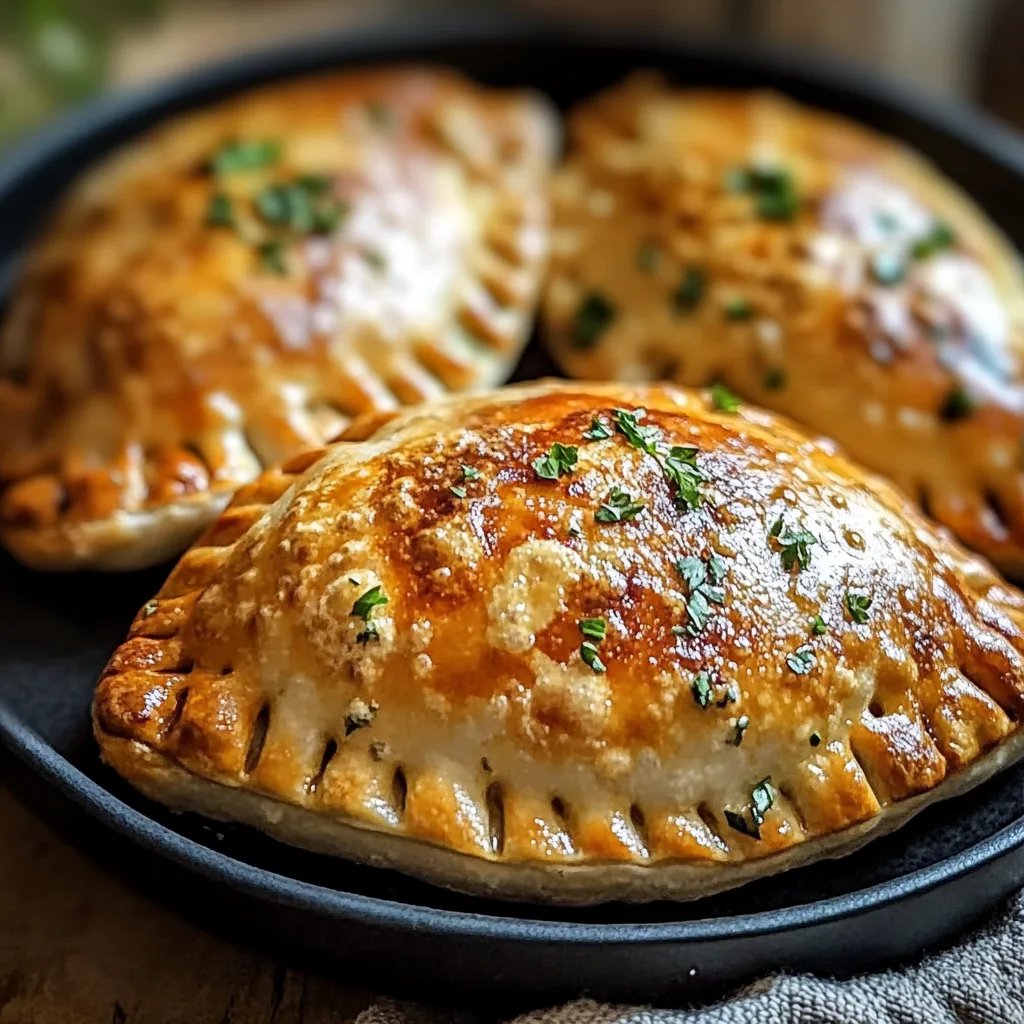 Mini-Calzones aus der Heißluftfritteuse