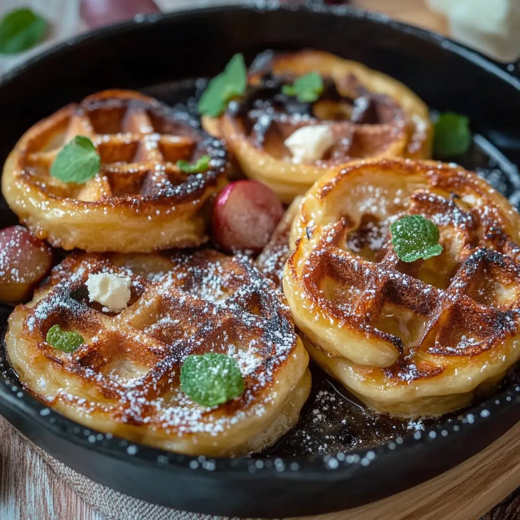 Joghurtwaffeln ohne Industriezucker