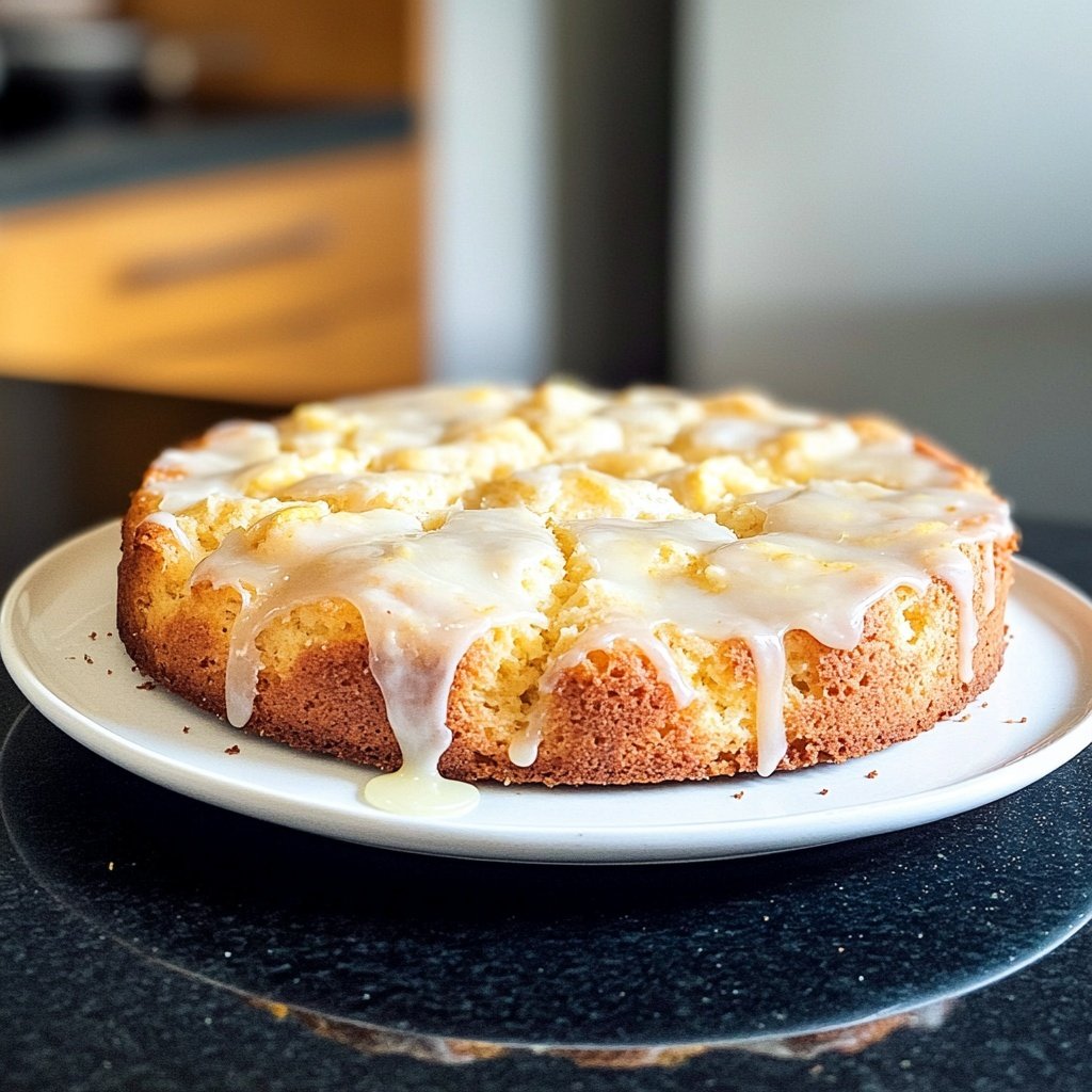 Zitronenkuchen ohne Butter