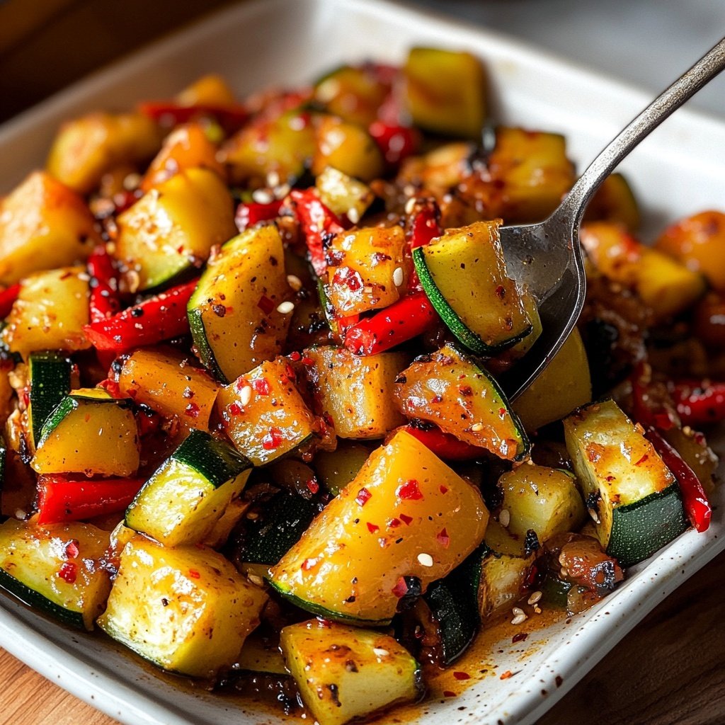 Gemüsepfanne mit Chili