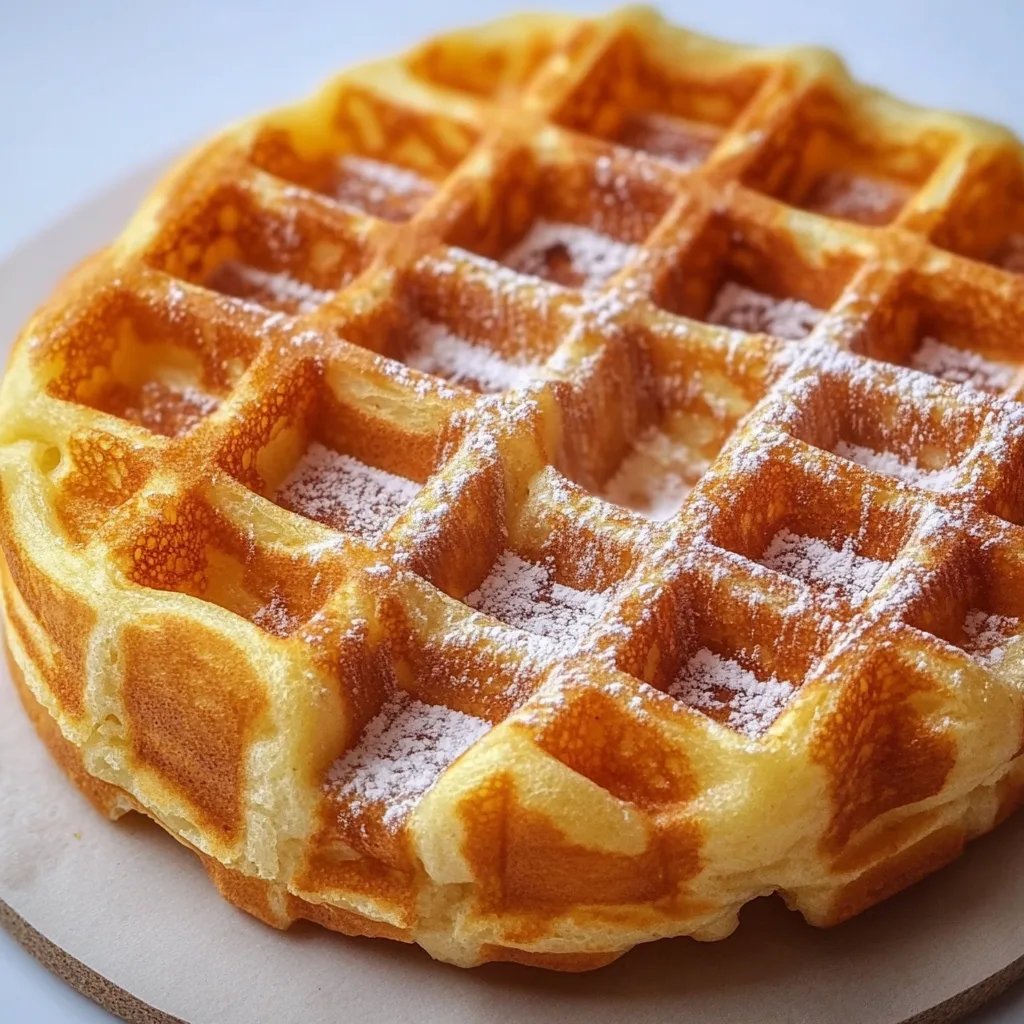 Herzhafte Schinken-Käse-Chaffles