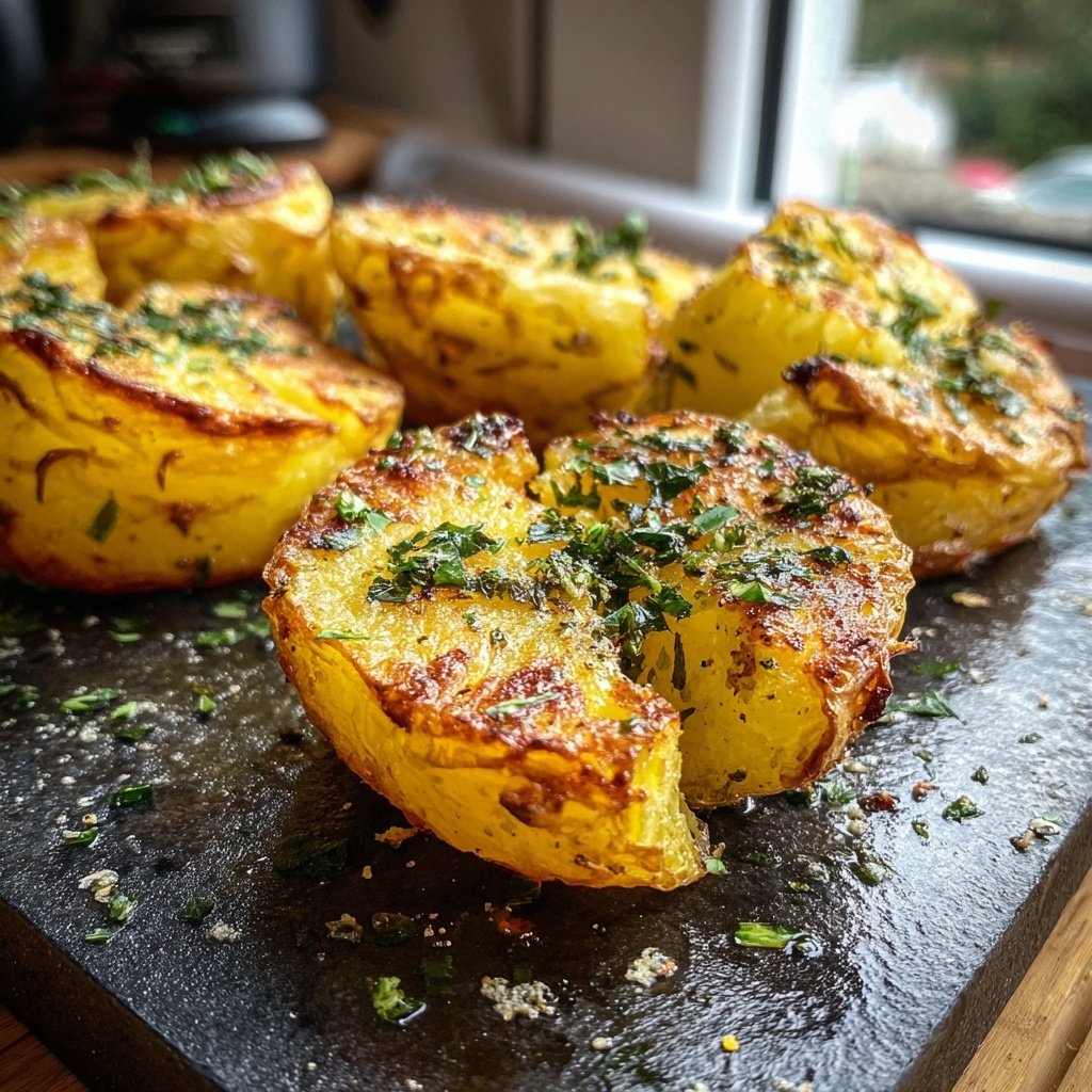 Grillkartoffeln Mit Knoblauch Und Kräutern