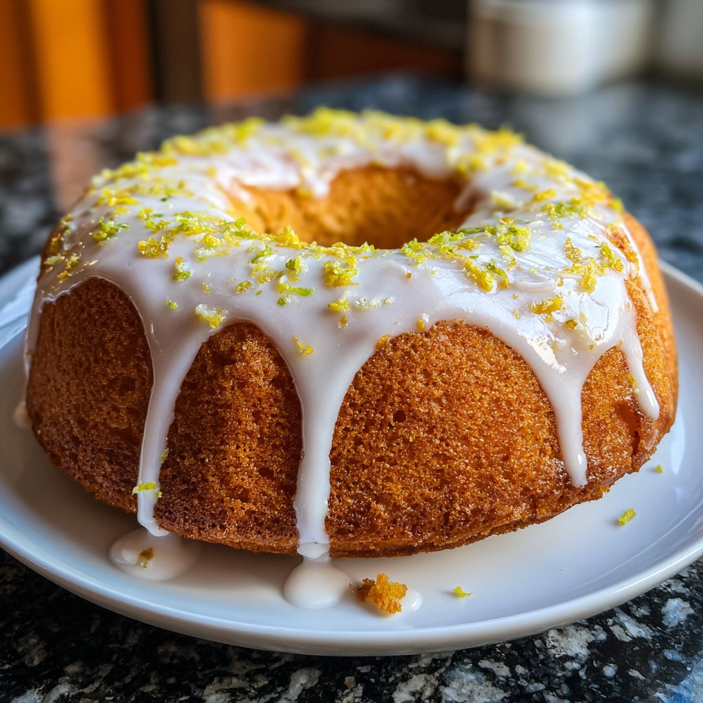 Zitronenkuchen locker und saftig