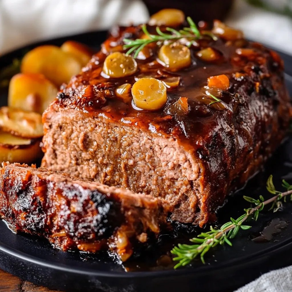 Saftiger Festtagsbraten aus Linsen und Nüssen