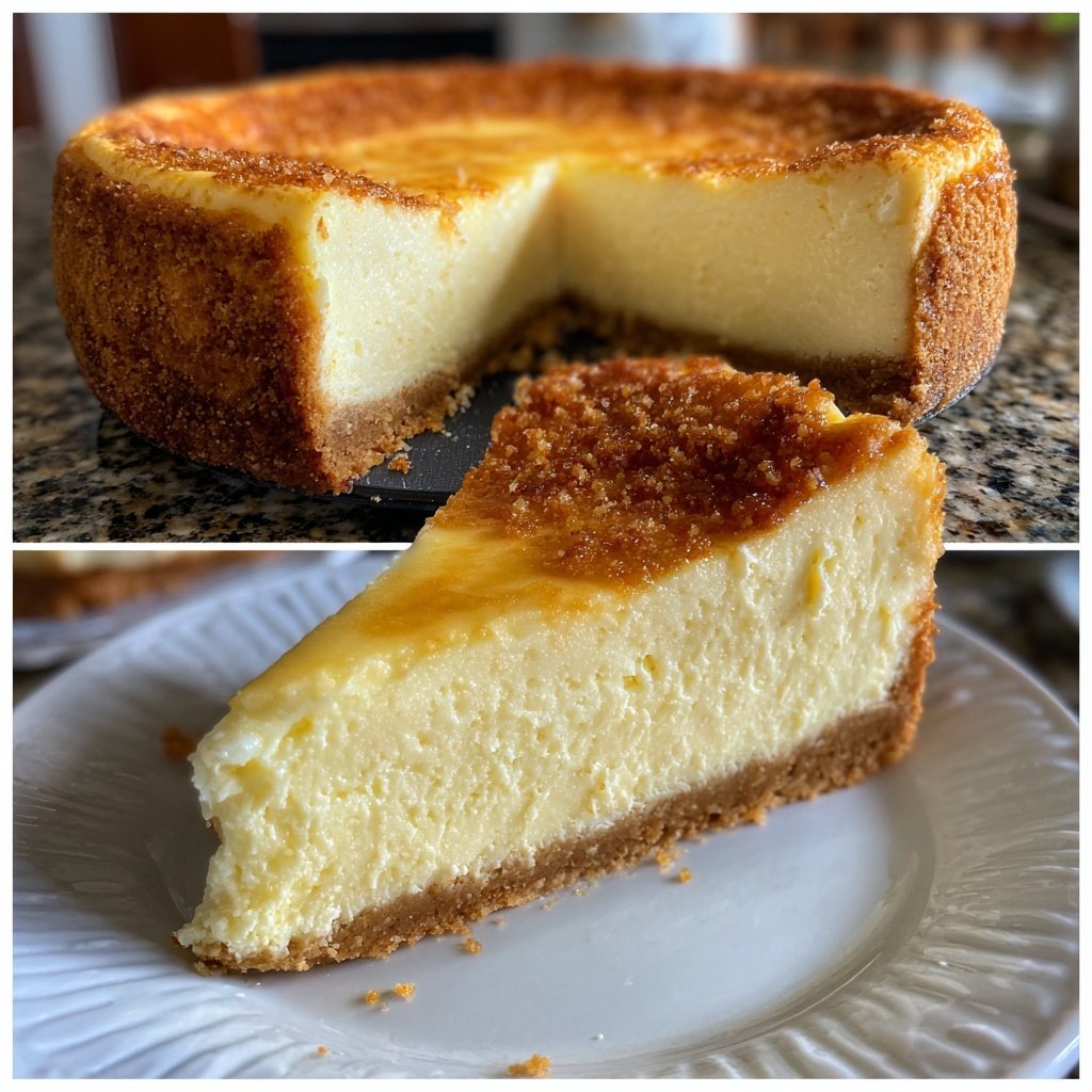 Käsekuchen klassisch gebacken