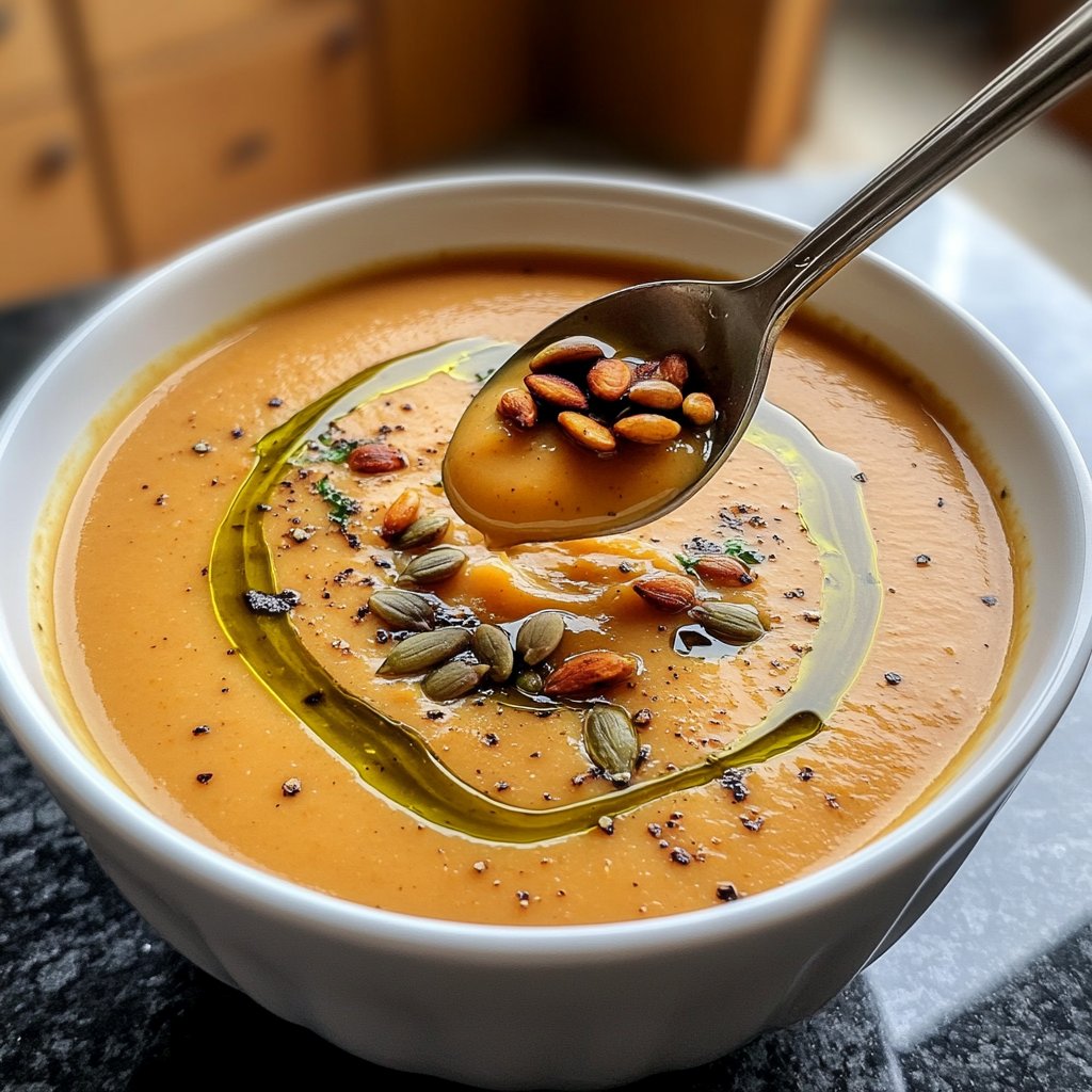 Kürbissuppe vegetarisch